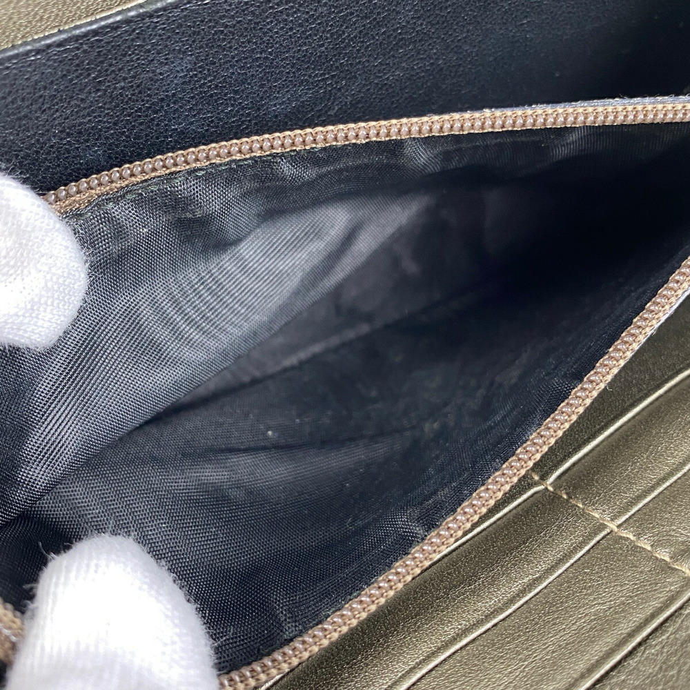 Gucci Gg Implement Long Wallet Round Zip White - image 7